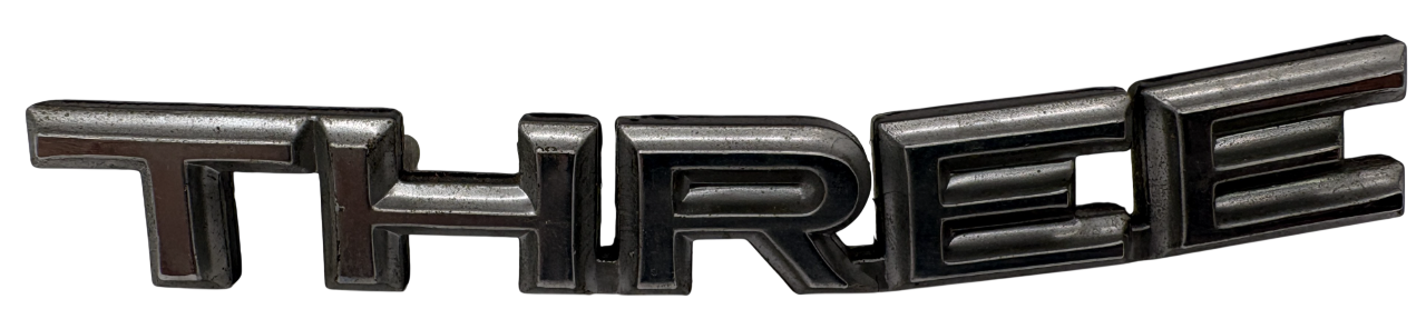 New Old Stock Trunk Fender Emblem Badge for 1970-71 Chrysler 300 Models #2841731