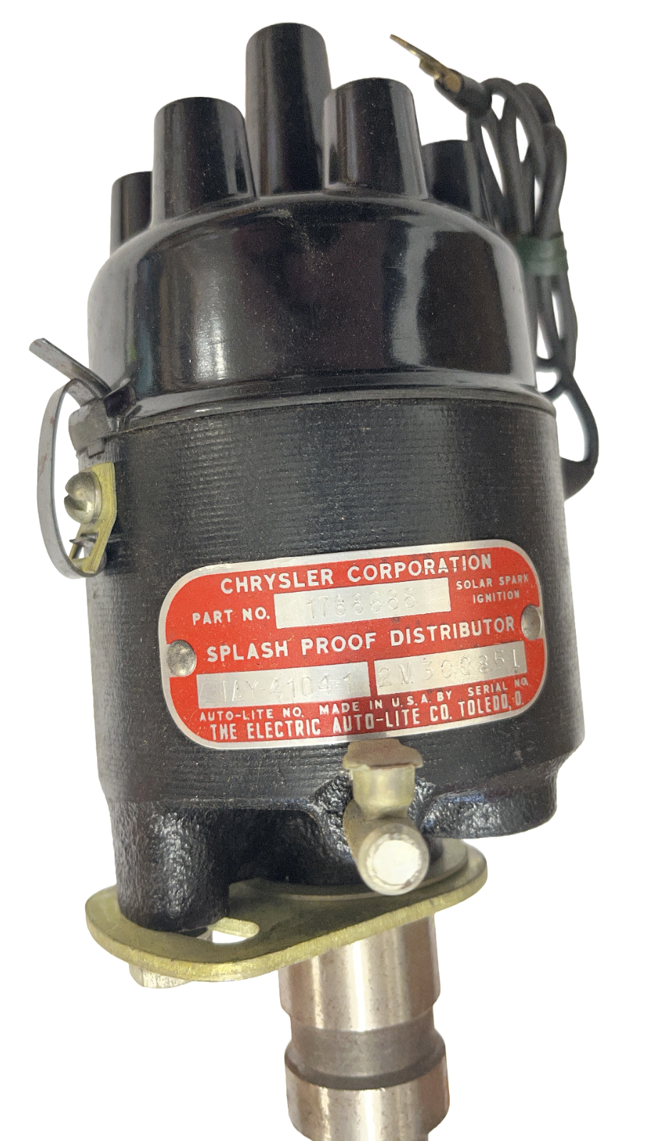New Old Stock Splash Proof Distributor 1958-1959 Dodge Truck W300 6 Cyl #1788688