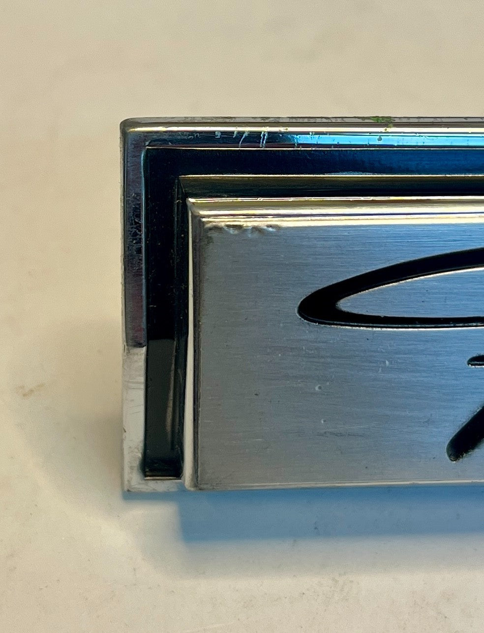New Old Stock Center Grille Nameplate Emblem for 1966 Fury I Models #2579600