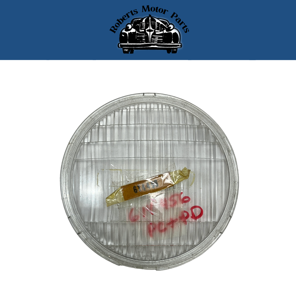 New Old Stock Twilite Headlight Lens for 1933 Plymouth PC & PD #614456