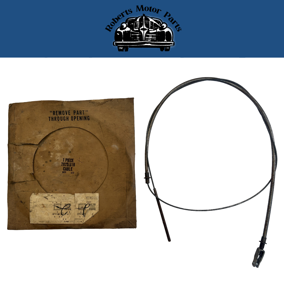 New Old Stock Front Parking Brake Cable for 1968-70 B Body Models Mopar #2823518