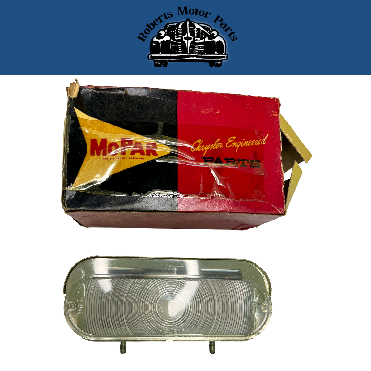 New Old Stock Backup Lamp for 1958 Plymouth Models Mopar #1810410