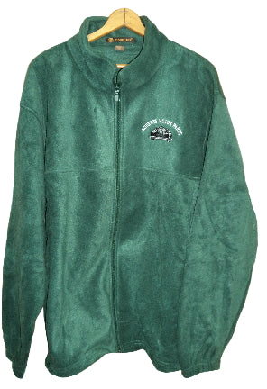 Roberts Motor Parts Fleece Hunter Green 8 oz XL