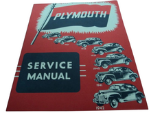 Shop Manual Plymouth Cars
