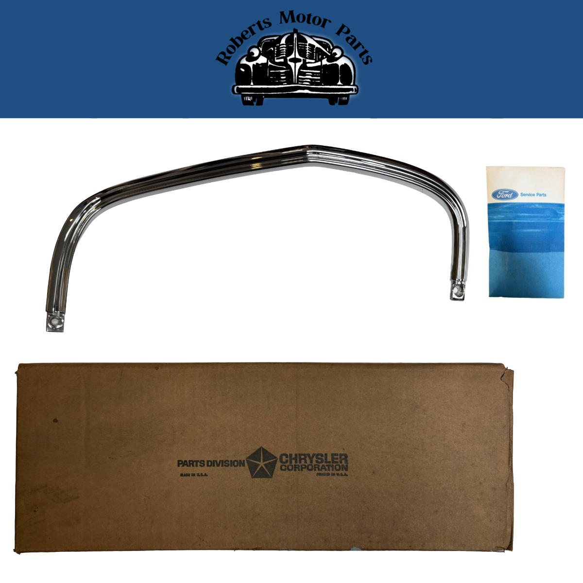 New Old Stock Left Front Fender Side Moulding Pkg 1969 Plymouth Fury III 2933289