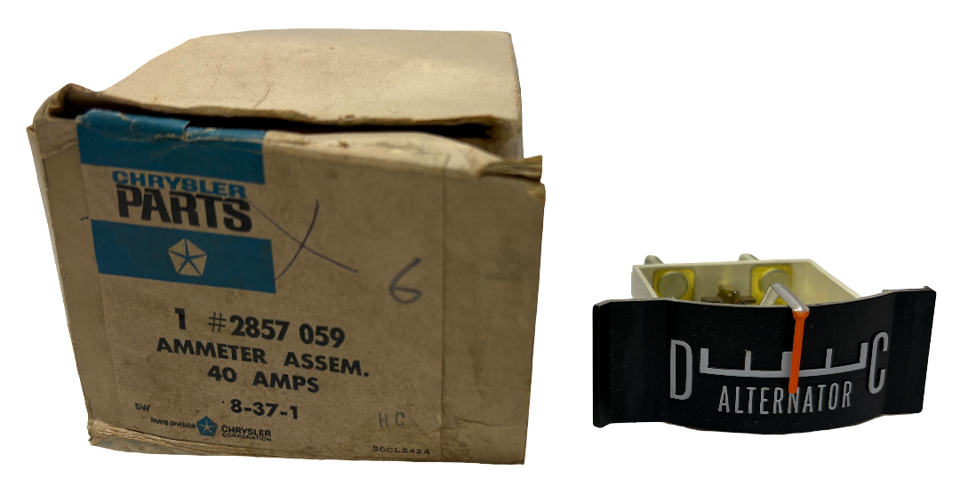 New Old Stock Ammeter Gauge for 1968 Dodge Models Mopar #2857059