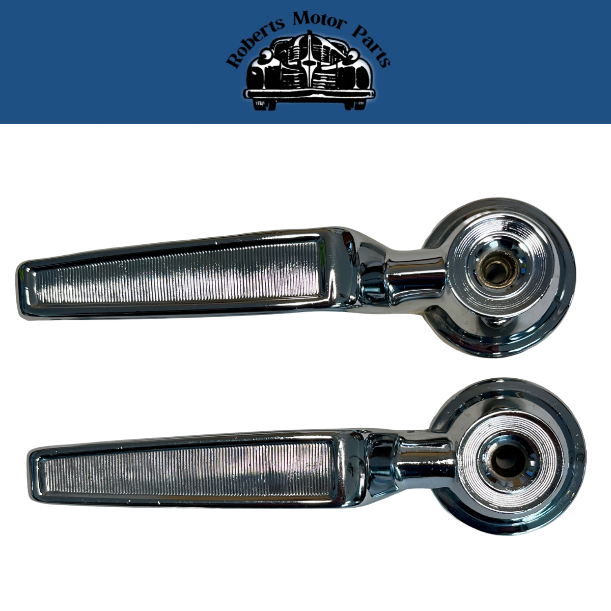 Pair of New Old Stock Inside Door Handles for 1963-1966 A&B Bodies #2299973