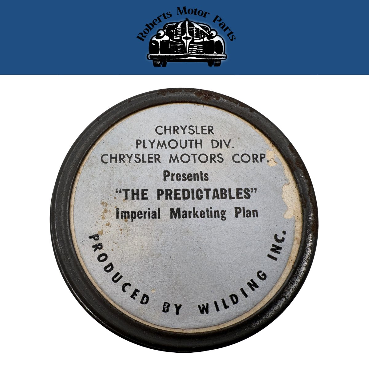 Original Imperial Marketing Plan Film Roll Chrysler The Predictables