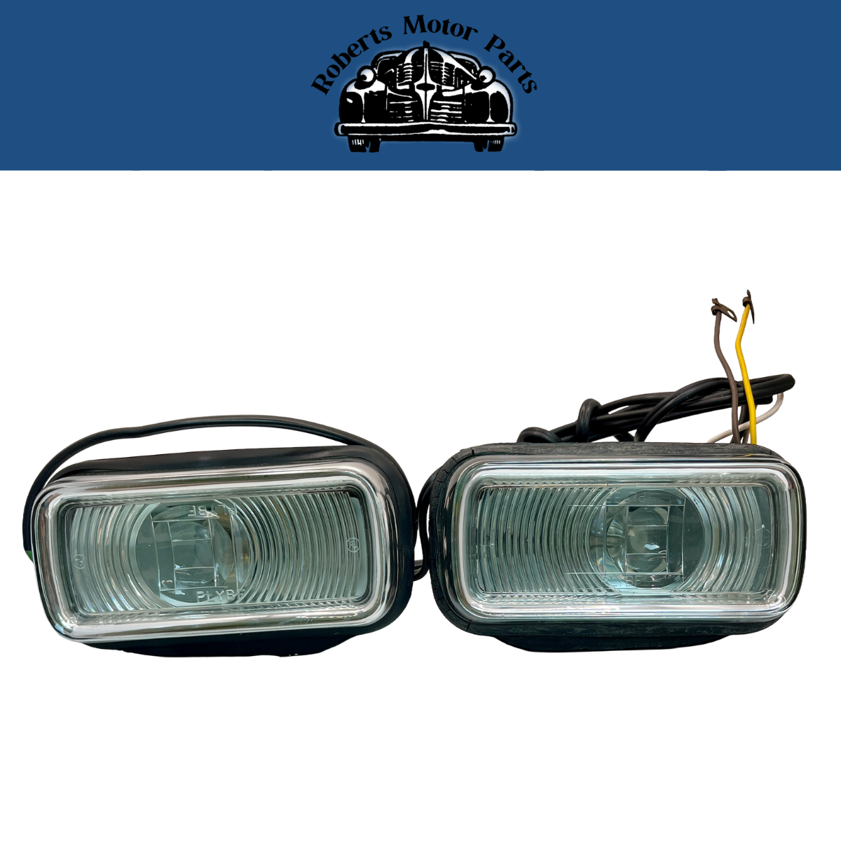 Pair of New Old Stock Park Lamps for 1956 Plymouth Models #1648316 & #1648317