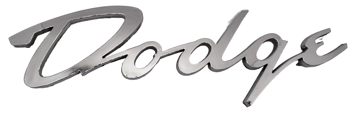New Old Stock Royal Lancer Trunk Lid Script Emblem for 1958 Dodge Mopar #1810918