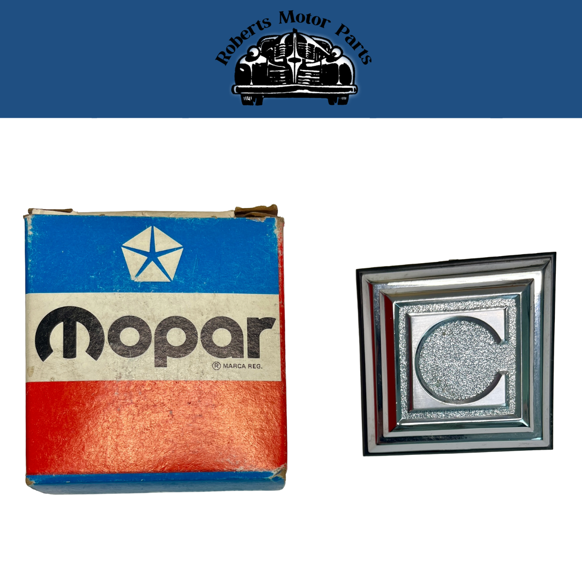 New Old Stock Trunk Medallion for 1979-81 Chrysler Newports Models #4054888