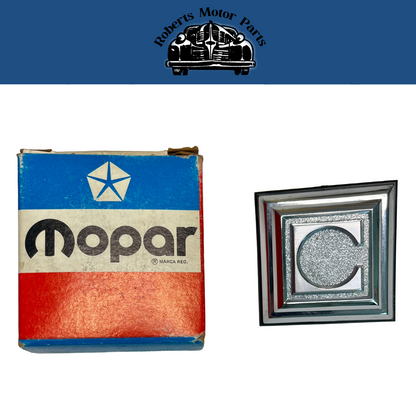 New Old Stock Trunk Medallion for 1979-81 Chrysler Newports Models #4054888