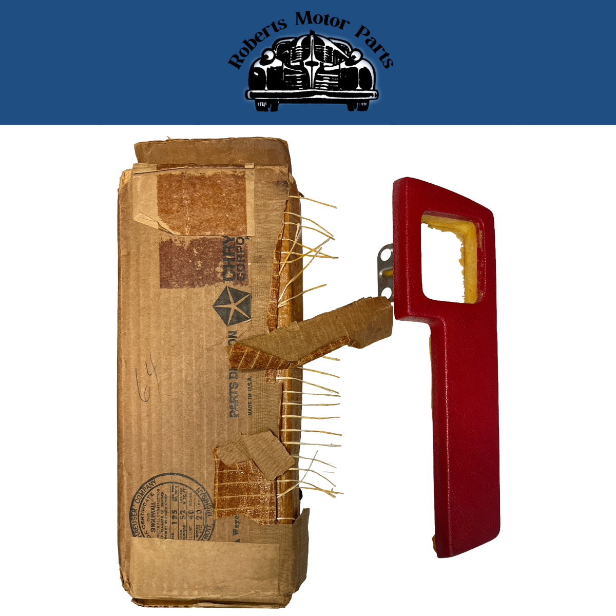 New Old Stock Left Arm Rest Pad for 1964-66 Dart Valiant Barracuda #1215VR6