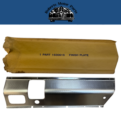 New Old Stock Instrument Panel Finish Plate For 1959 Plymouth Models #1830616