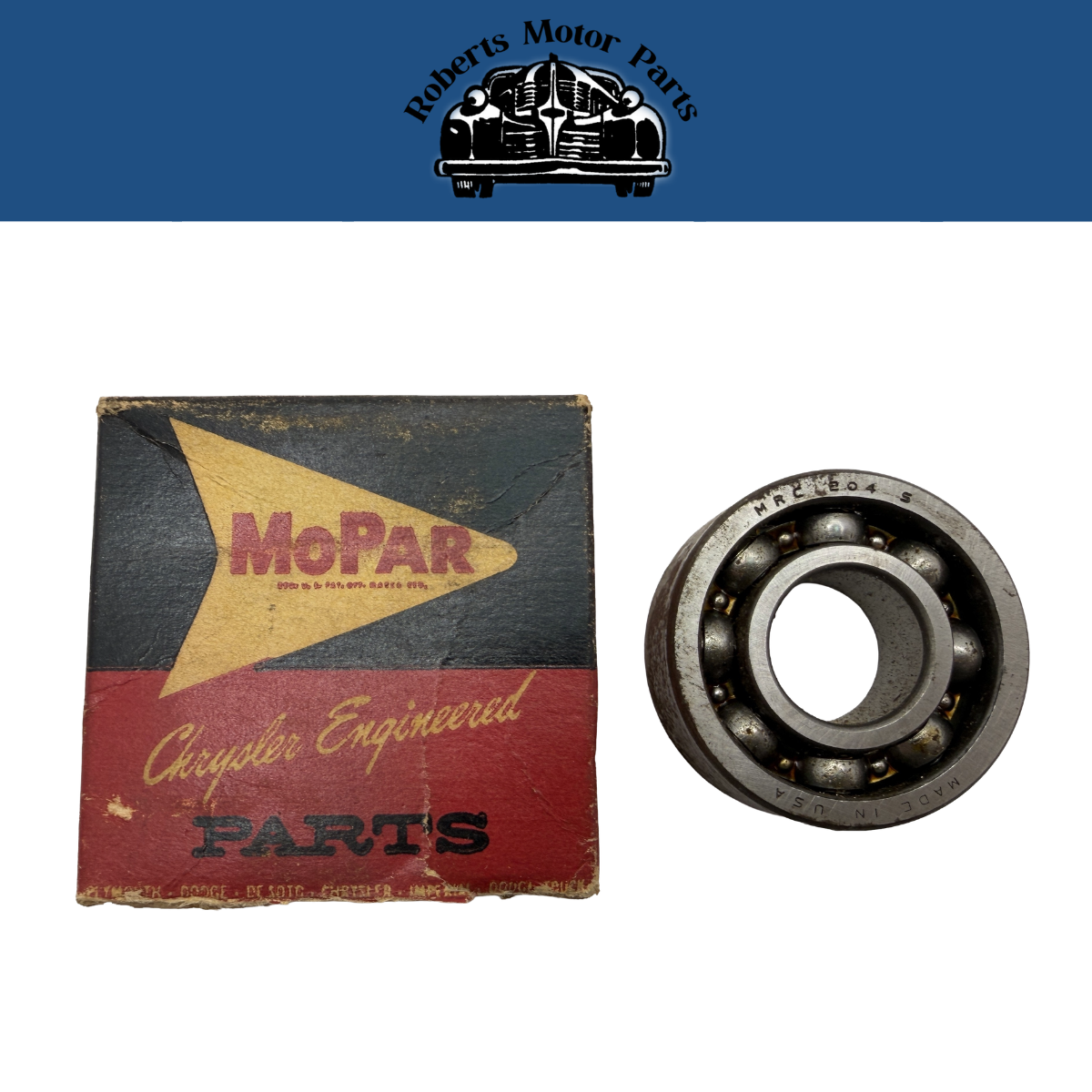 New Old Stock Generator Drive End Ball Bearing For 1948-1961 Mopar #965325