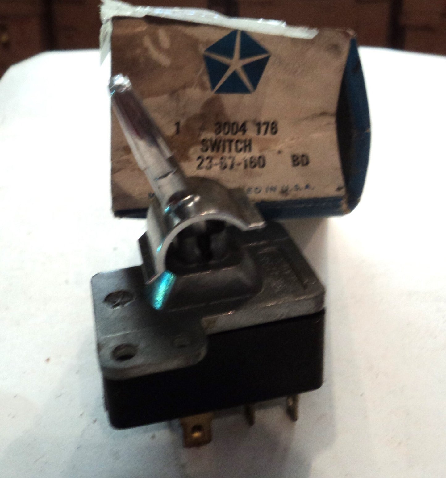 TWO SPEED WIPER SWITCH NOS for MOPAR 1968 PLYMOUTH DODGE C BODY FURY POLARA
