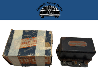 New Old Stock Auto-Lite Voltage Regulator 1940-48 Mopar Fargo #VRP-4001A