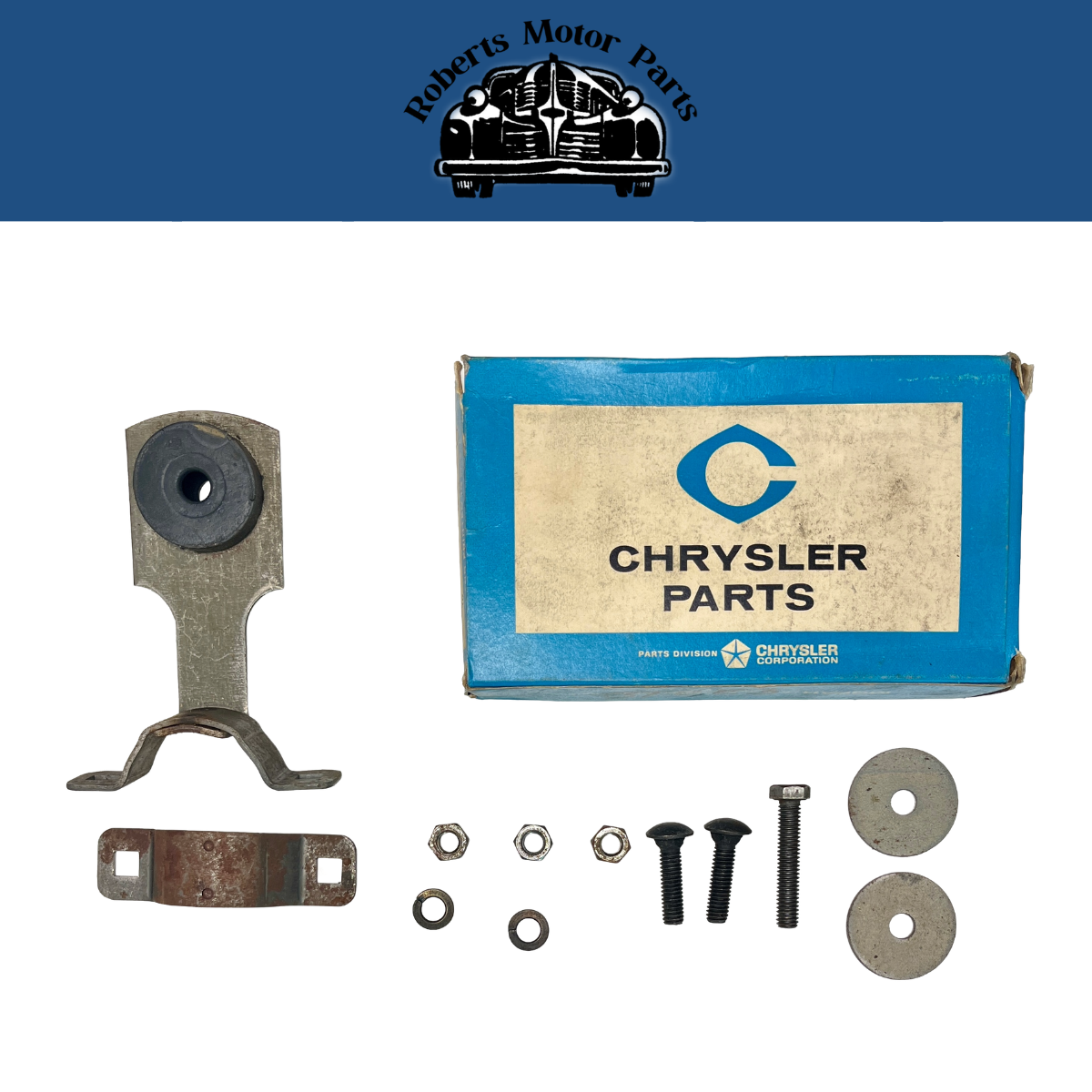 New Old Stock Front Tail Pipe Hanger For 1949-1959 Mopar 6 and 8 Cyl #2448307