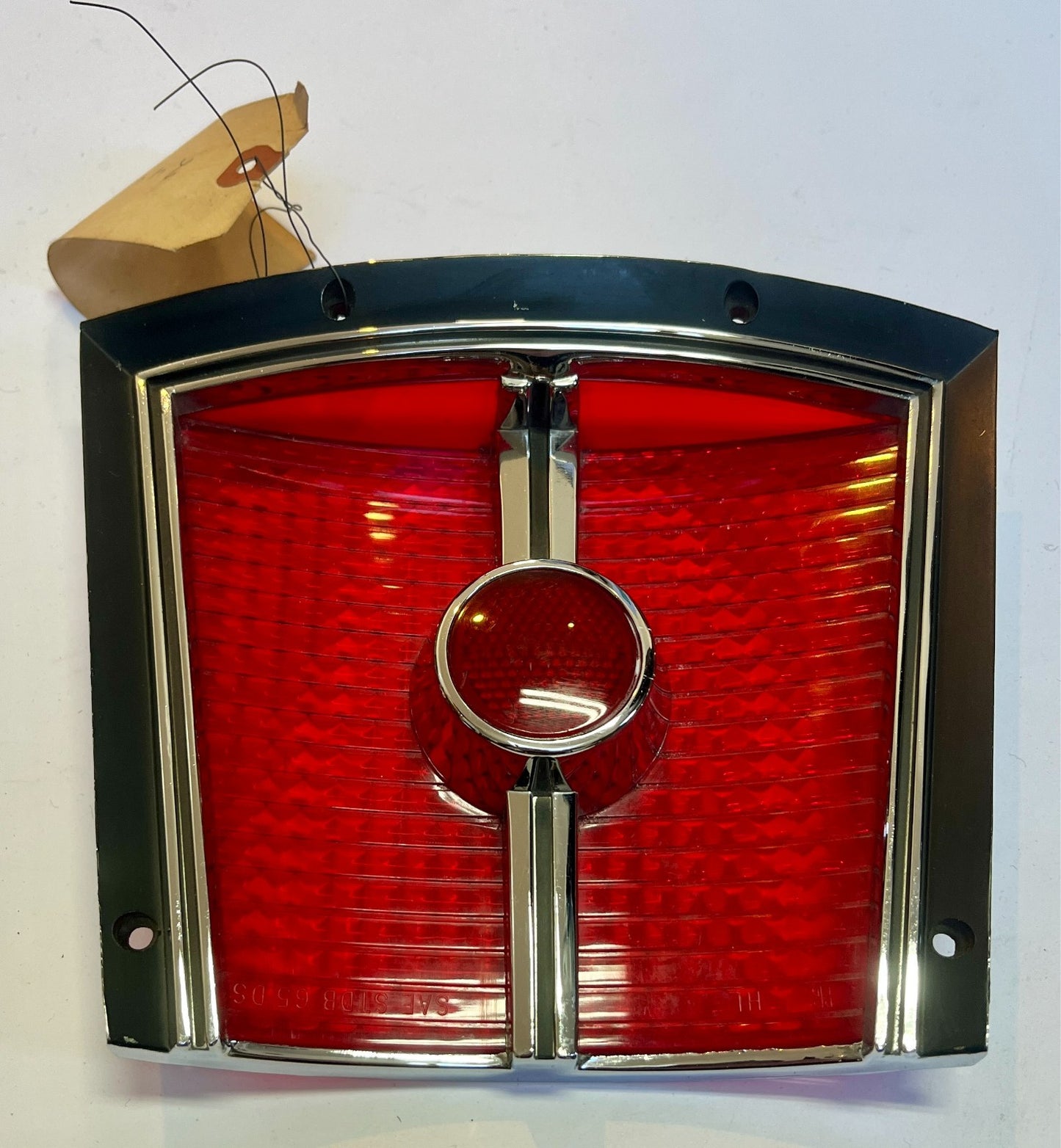 Used Old Stock Taillight Lens & Bezel for 1965 Dodge Wagons #2449647