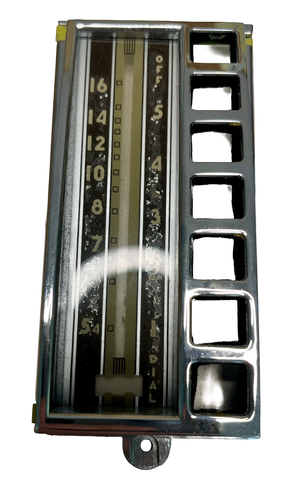 New Old Stock Radio Plate for 1942, 1946 Dodge Models w/802 Radio #1161462