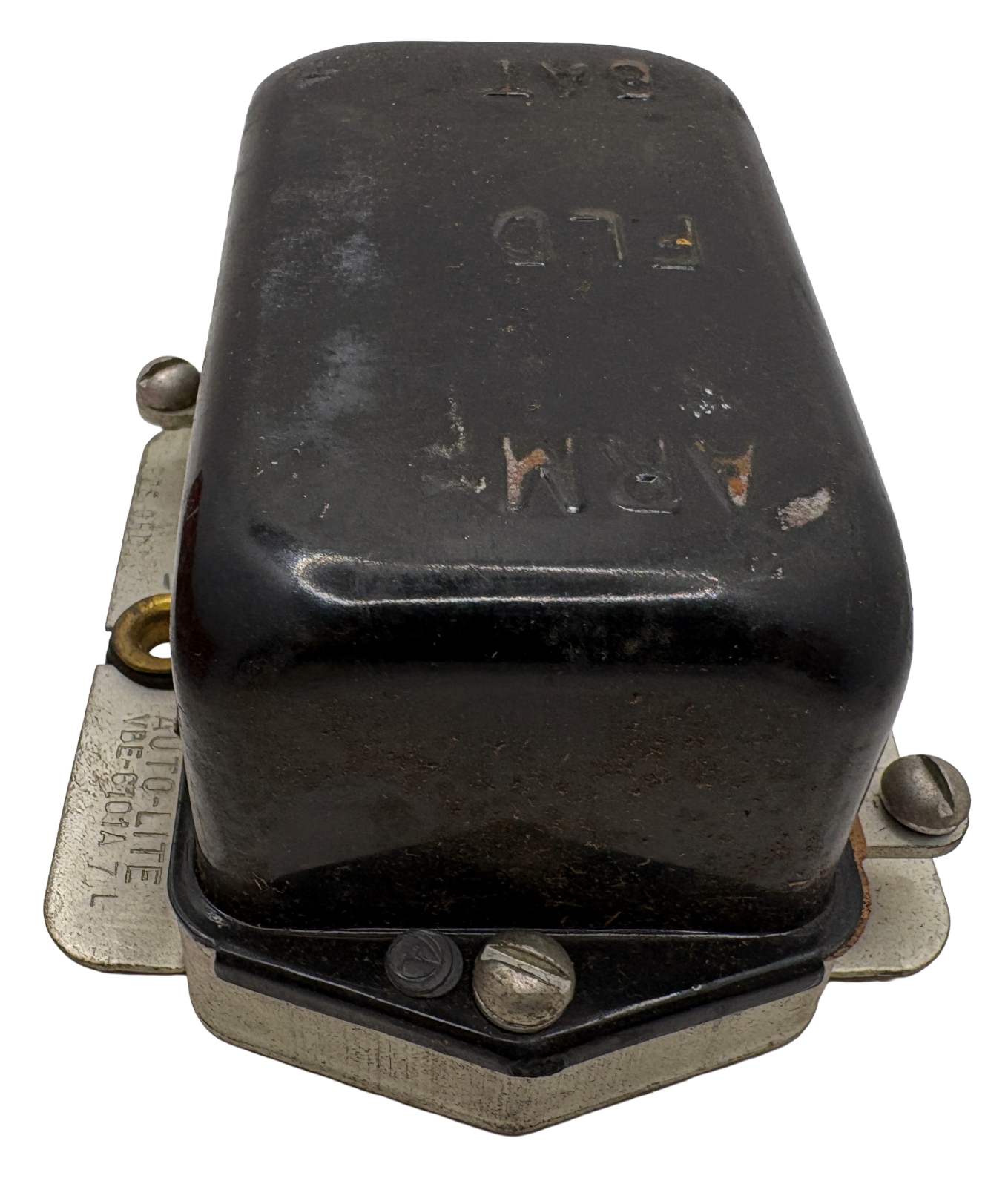 New Old Stock Auto-Lite Voltage Regulator 1941-1949 6V 45-57 Amp #VBE-6101-A
