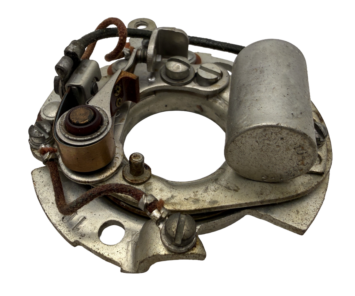 New Old Stock Autolite Distributor Breaker Plate w/ Points 1935-48 Mopar #699295