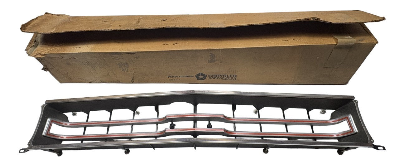 New Old Stock Radiator Grille for 1969 Plymouth GTX Models Mopar #2898118