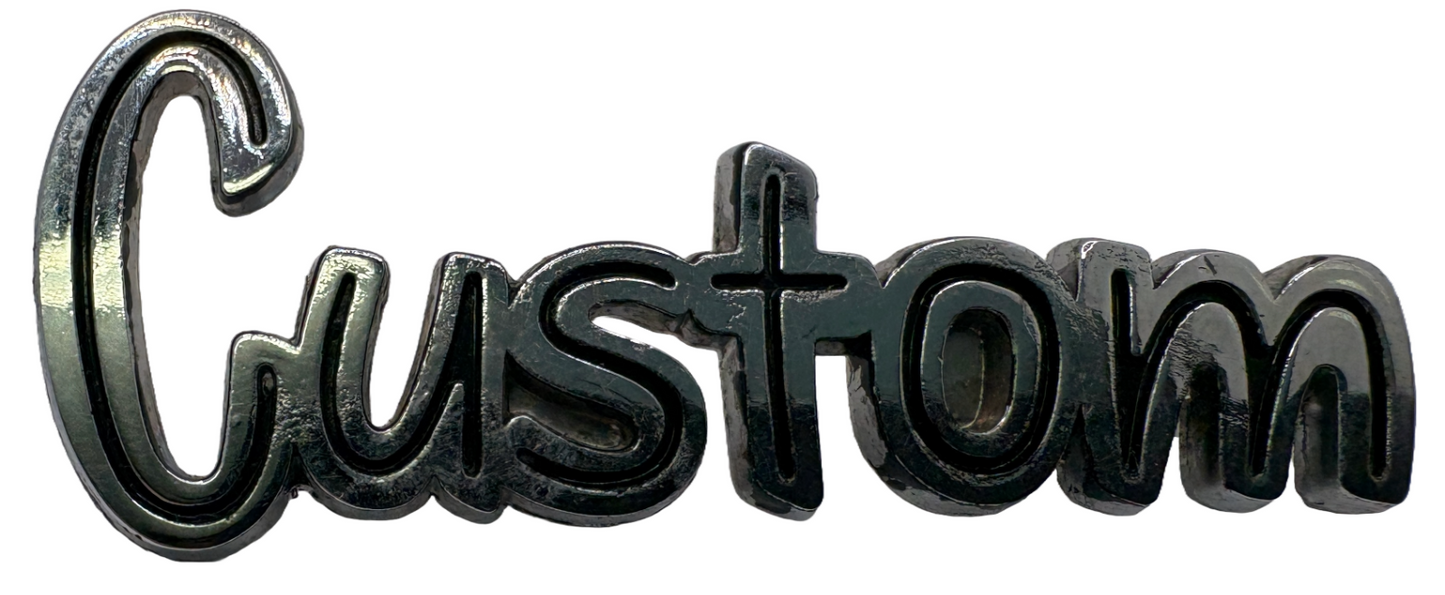 New Old Stock Custom Quarter Panel Nameplate for 1957-58 Plymouth Savoy #1686259