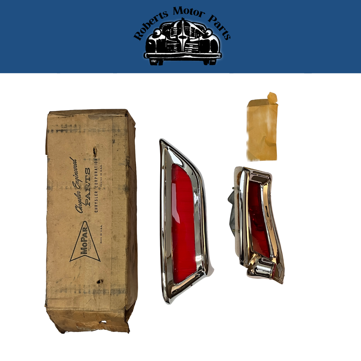New Old Stock Left Taillight Assy for 1961 Dodge Dart Models Mopar #2240734