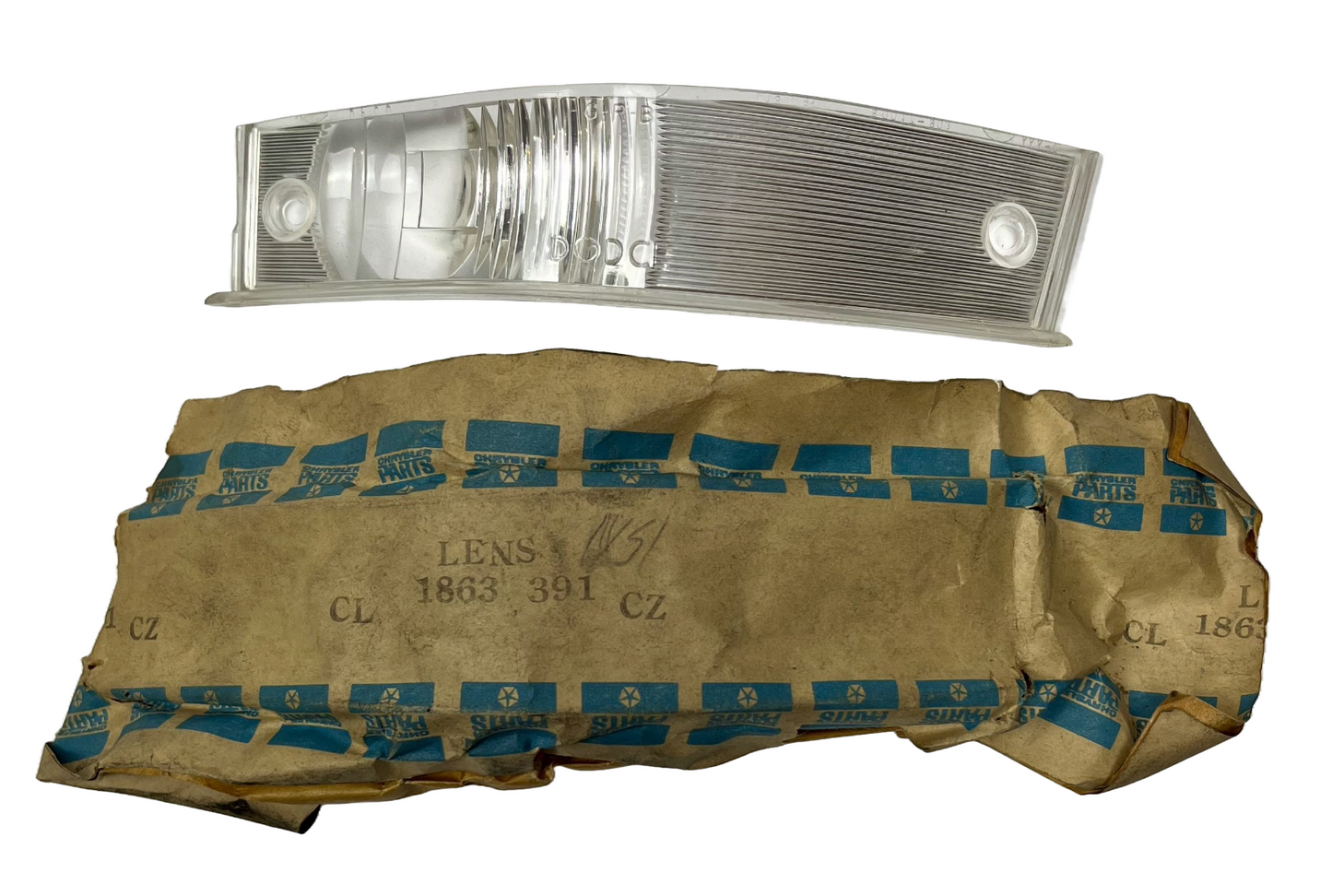 New Old Stock Left Park Lens for 1960 Dodge Models Mopar #1863391