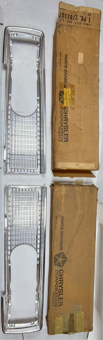 New Old Stock Grille Assy. for 1966 Dodge Coronets #2785306 & #2785307