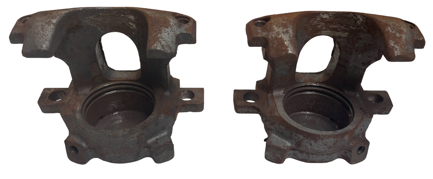 New Old Stock Front Disc Brake Housing Pair 1969 All #3412451 & 3412452