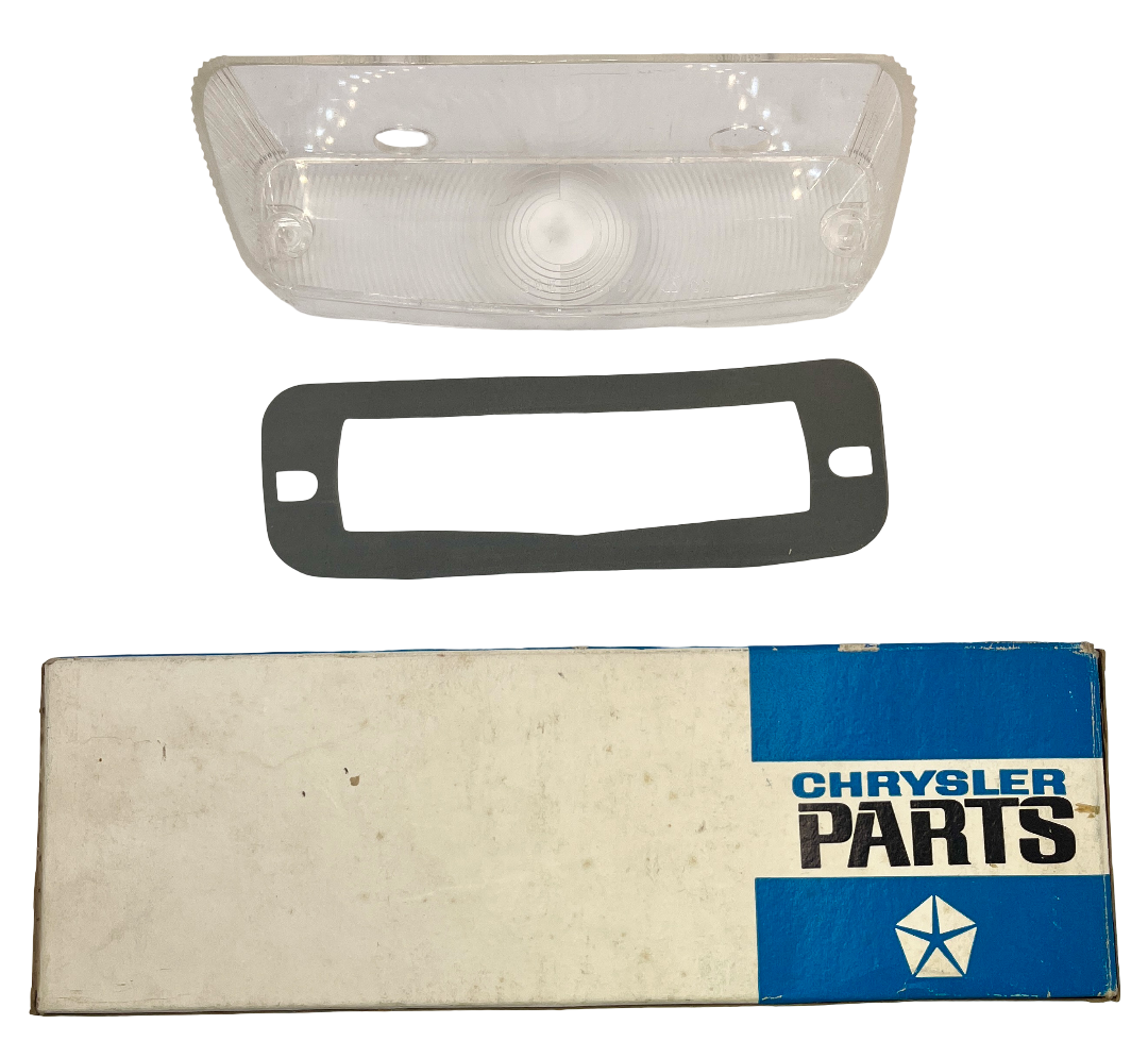 New Old Stock Left Turn Signal Lens for 1967 Dodge Polara & Monaco #2808883