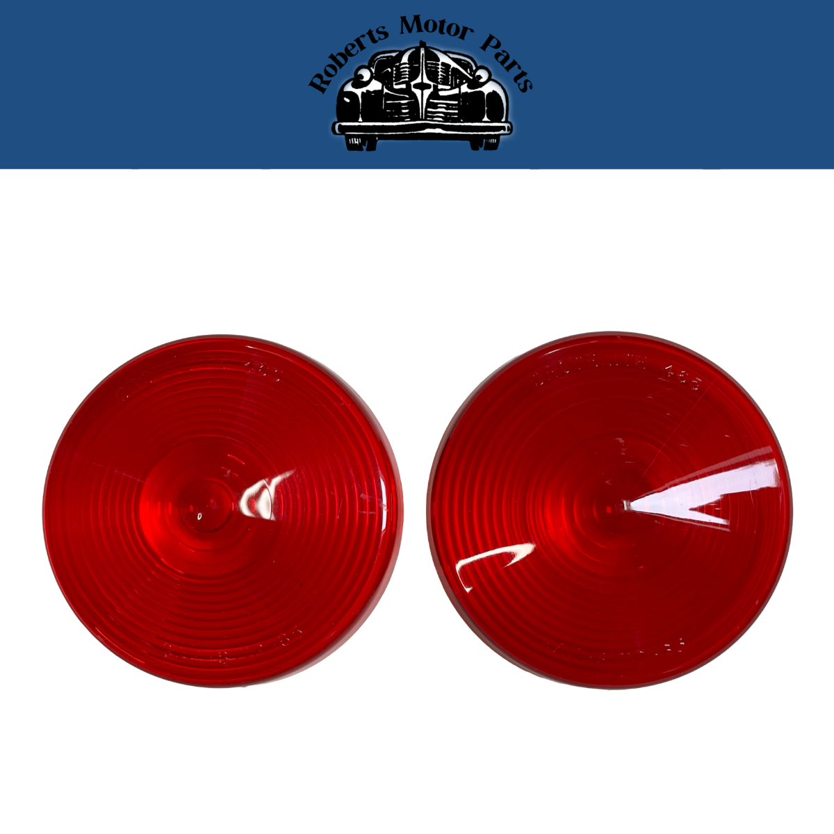 New Old Stock Fender Turn Signal Lens Pair 1968-1971 Dodge Truck D W #2913349