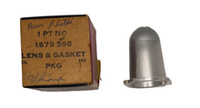 New Old Stock License Lens for 1959-62 Plymouth/Dodge/Imperial Models #1879566