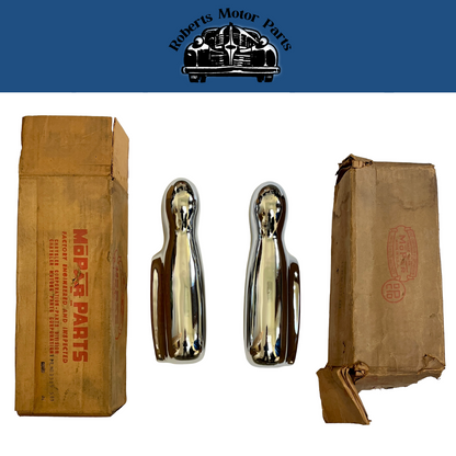 NOS Rear Bumper Guards for 1949-1951 Desoto Models #1319583 & #1319584