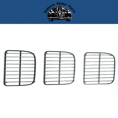 NOS Passenger Grille Inserts for 1971 Cuda Models #3442996 #3442998 #3443000