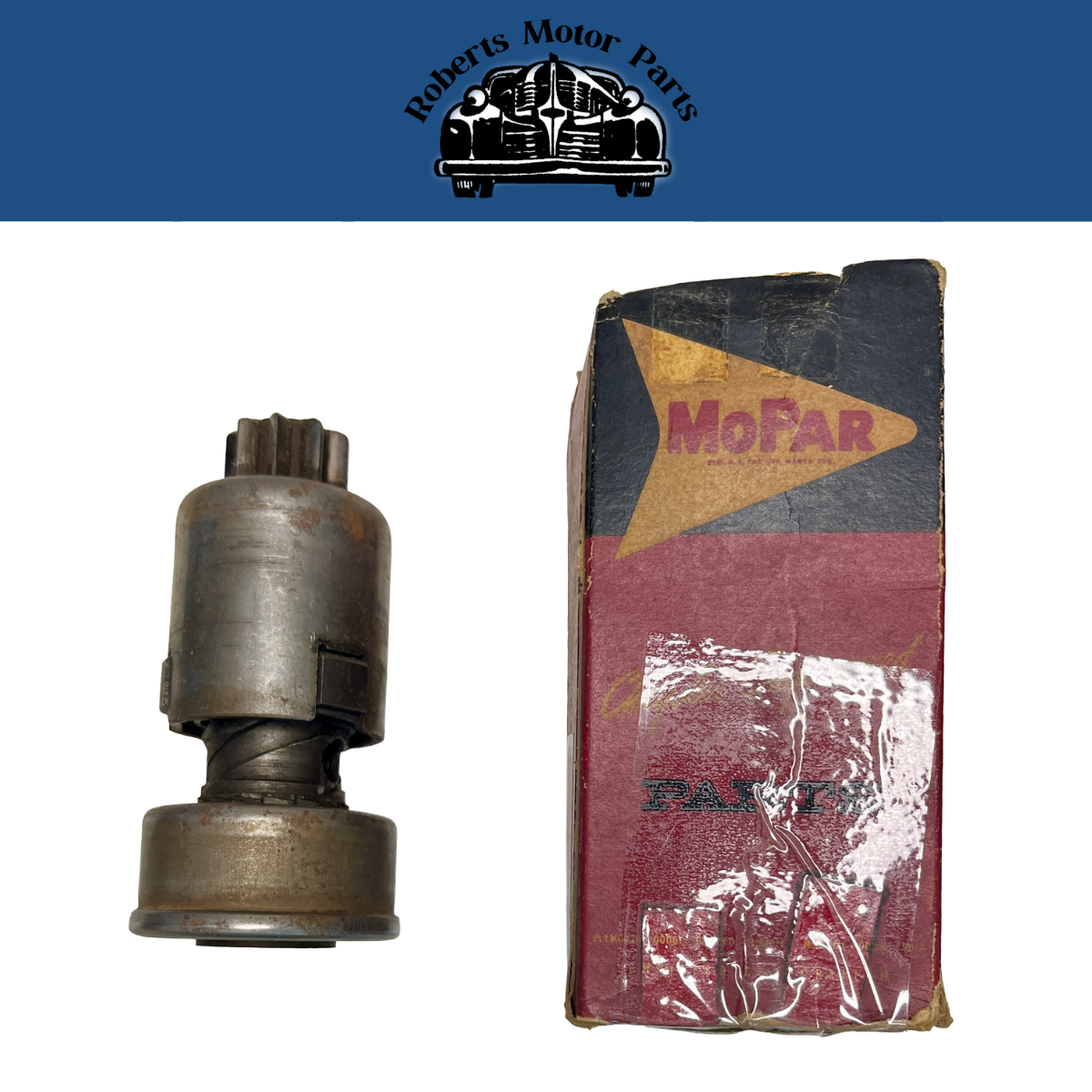 New Old Stock Starter Motor Drive for 1957-61 Plymouth & Dodge Models #1889939