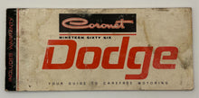 Original 1966 Dodge Coronet Operator Manual #81-270-6255