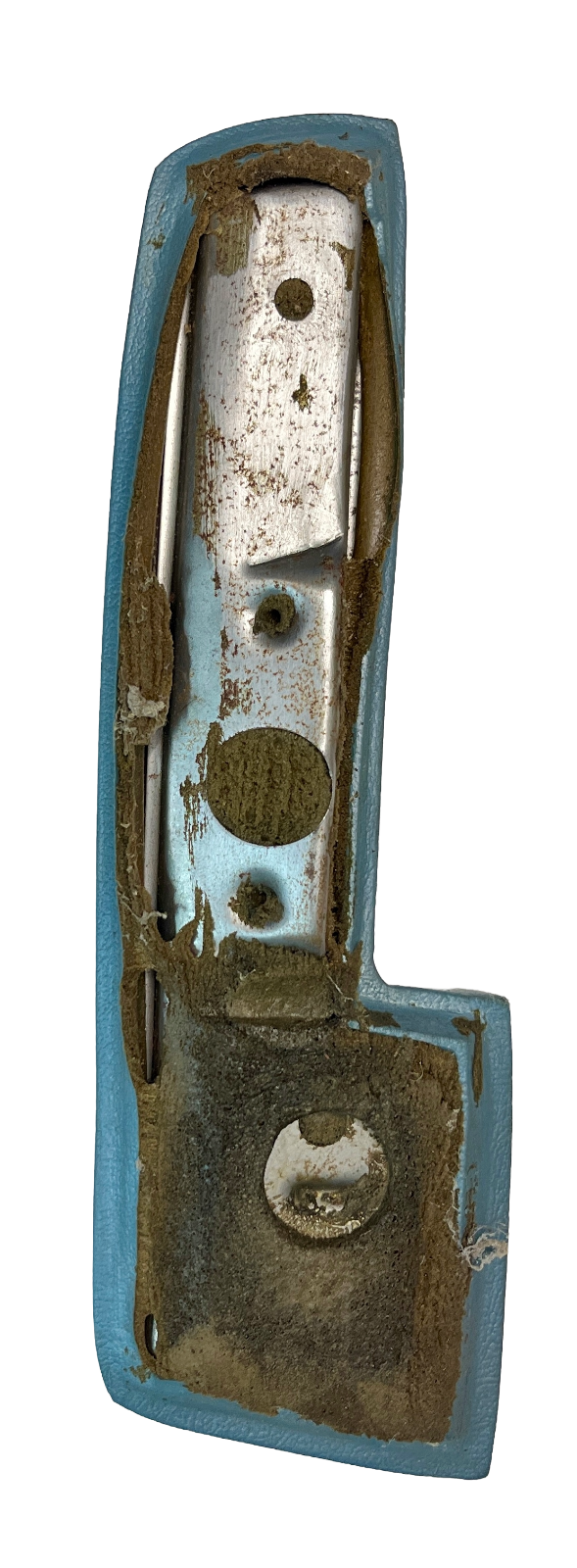 New Old Stock Front Right Blue Arm Rest Pad for 1965 B-Body 4-Doors #1216AB4