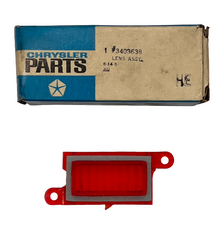 New Old Stock Rear Side Marker Light Lamp Lens for 1970-71 Plymouth #3403638