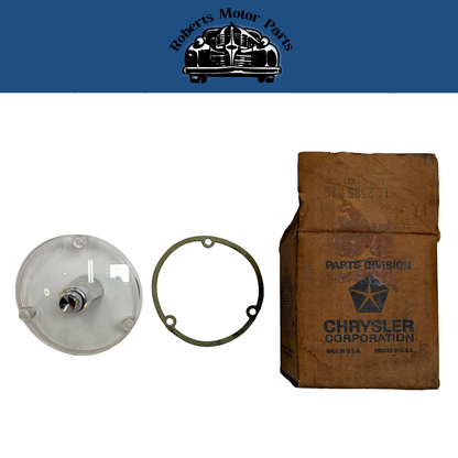 New Old Stock Park Lamp Lens & Gasket For 1966 Plymouth Models Mopar #2585026