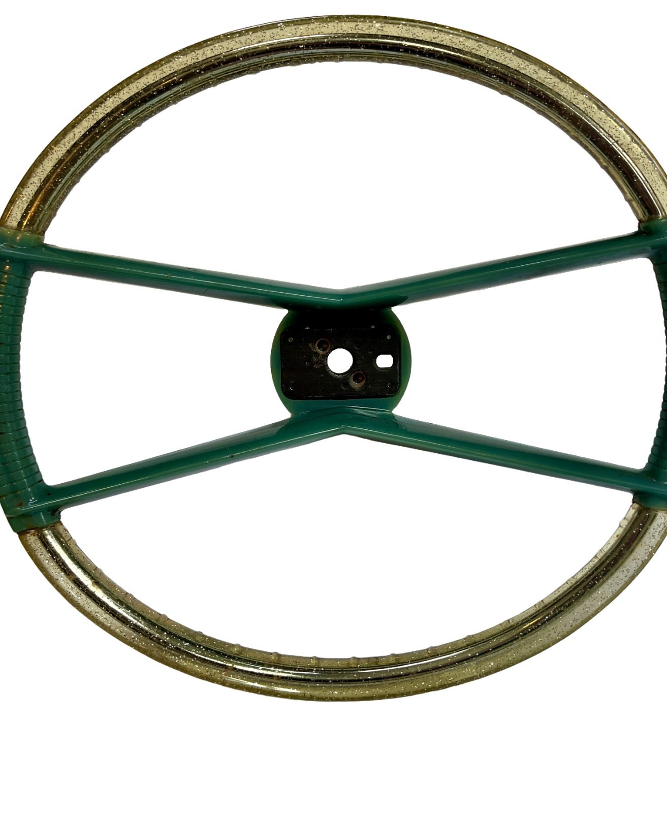 NOS Steering Wheel & Horn Bar for 1960 Plymouth Models #2122645 & #1946552