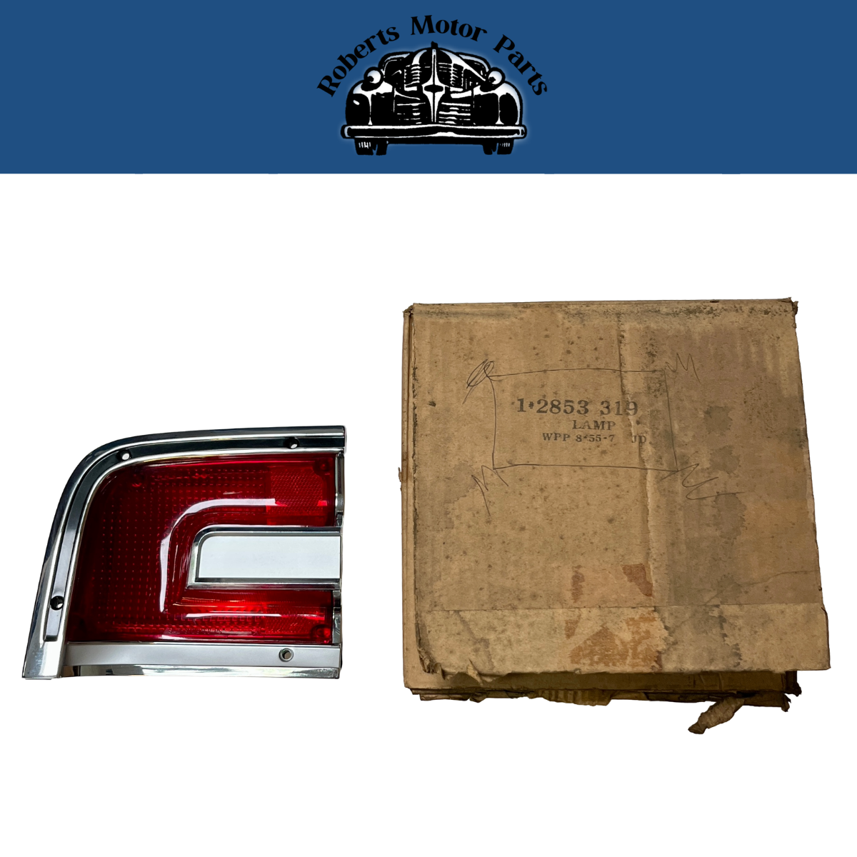 New Old Stock Driver Side Taillamp for 1968 Fury Wagon Models Mopar #2853319