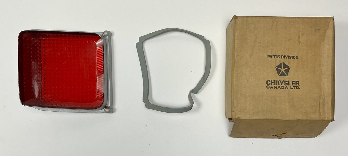New Old Stock Right Taillight Lens for 1969 Plymouth Models Mopar #2932732