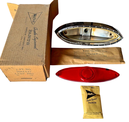 New Old Stock Right Tail Lamp Assembly for 1960-61 Plymouth Valiant #2084647