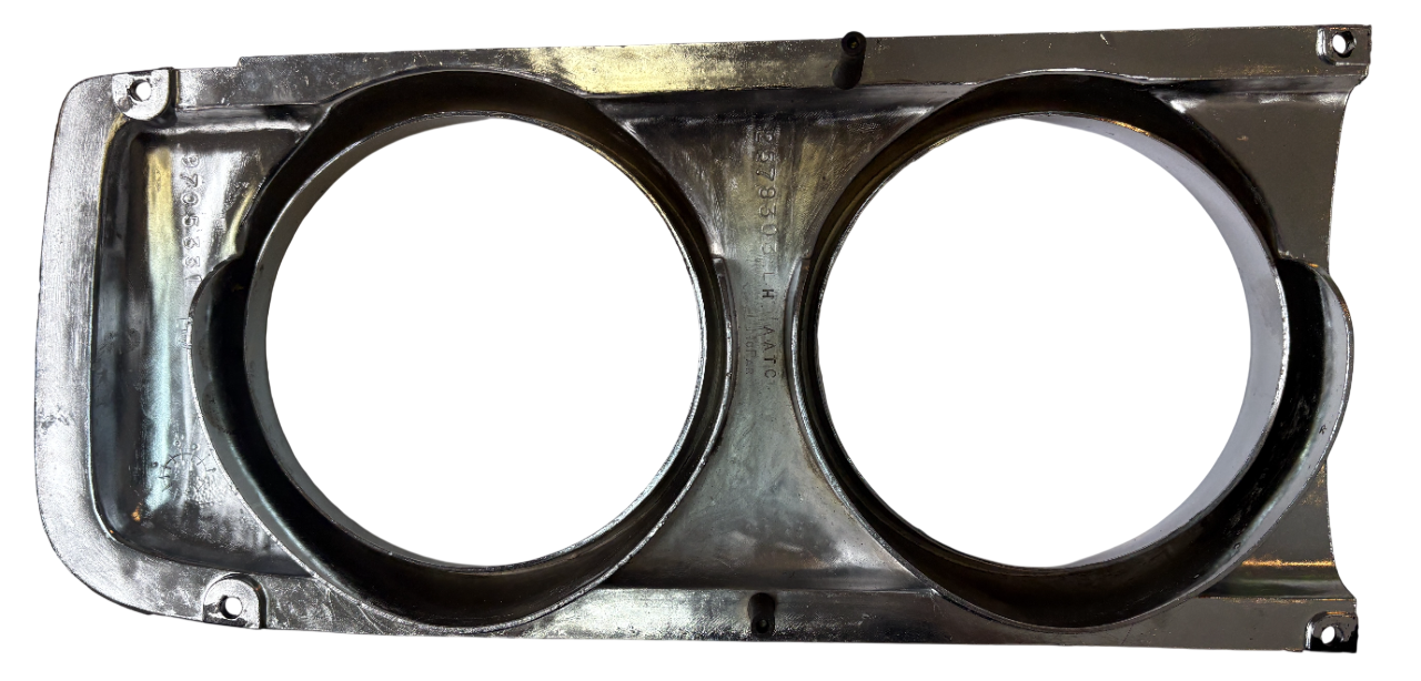 New Old Stock Left Headlight Bezel for 1966 Dodge Polara Monaco Models #2578303