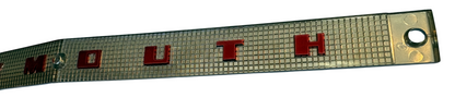 New Old Stock Grille Center Plymouth Nameplate For 1954 Plymouth Models #1494701