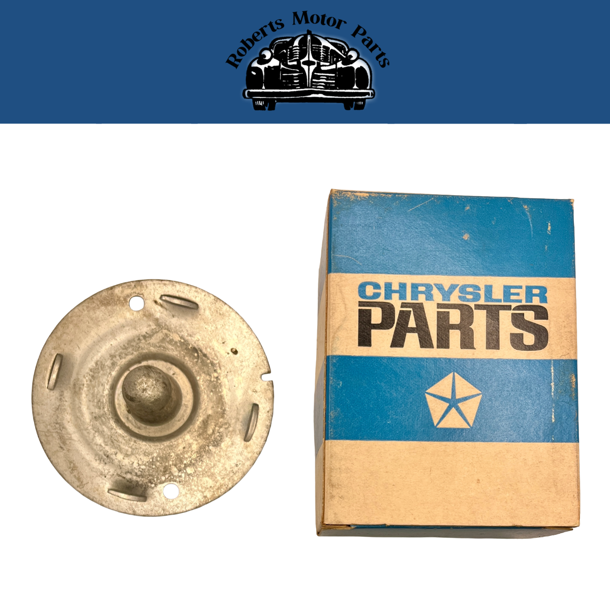 New Old Stock Starter Commutator End Head Assembly 1956 Mopar Models #1658554