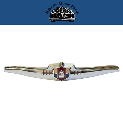New Old Stock Hood Base & Medallion for 1949 Plymouth #1299361 & #1299362